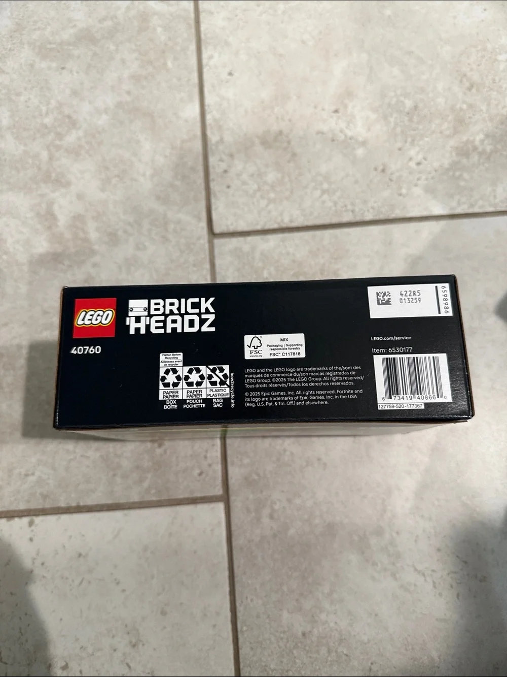 LEGO BrickHeadz Fortnite Cuddle Team Leader / Peely NWT 40760